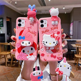 3D Hello Kitty Melody Silicone Phone Case